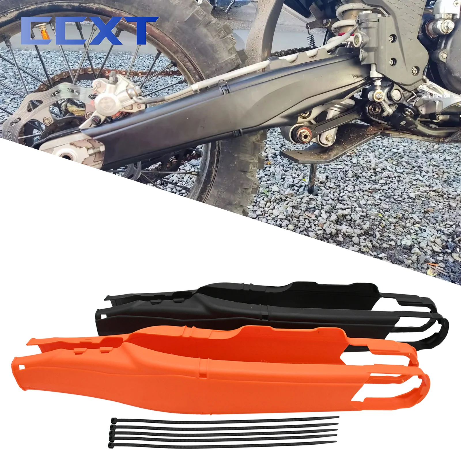 Motorcycle Swingarm Swing Arm Protector For KTM XCFW450 XCW150 XCW250 XCW300 EXC150 EXC250 EXC300 EXCF250 EXCF350 EXCF450 2024