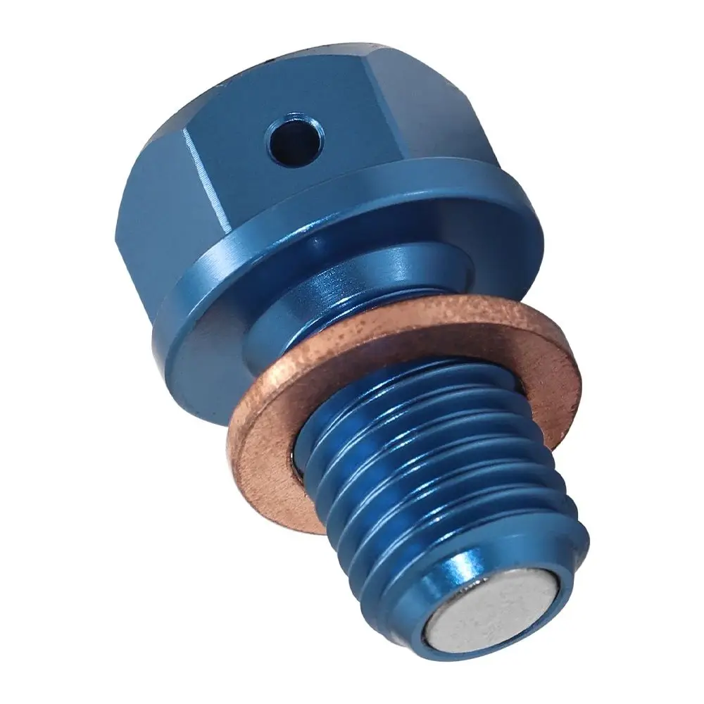 

M10x1.25 Power Magnetic Oil Drain Plug Bolt Supm Plug For Yamaha WR250F WR450F YZ250F 250FX 450F 450FX, ATV YFZ450 YFZ450R