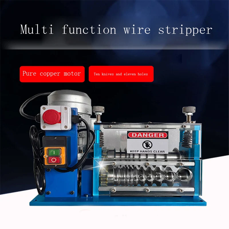 Full Automatic Multi-function Wire Stripper 370W Stripping Cutting Crimping Tool Electric Wire Stripper Special