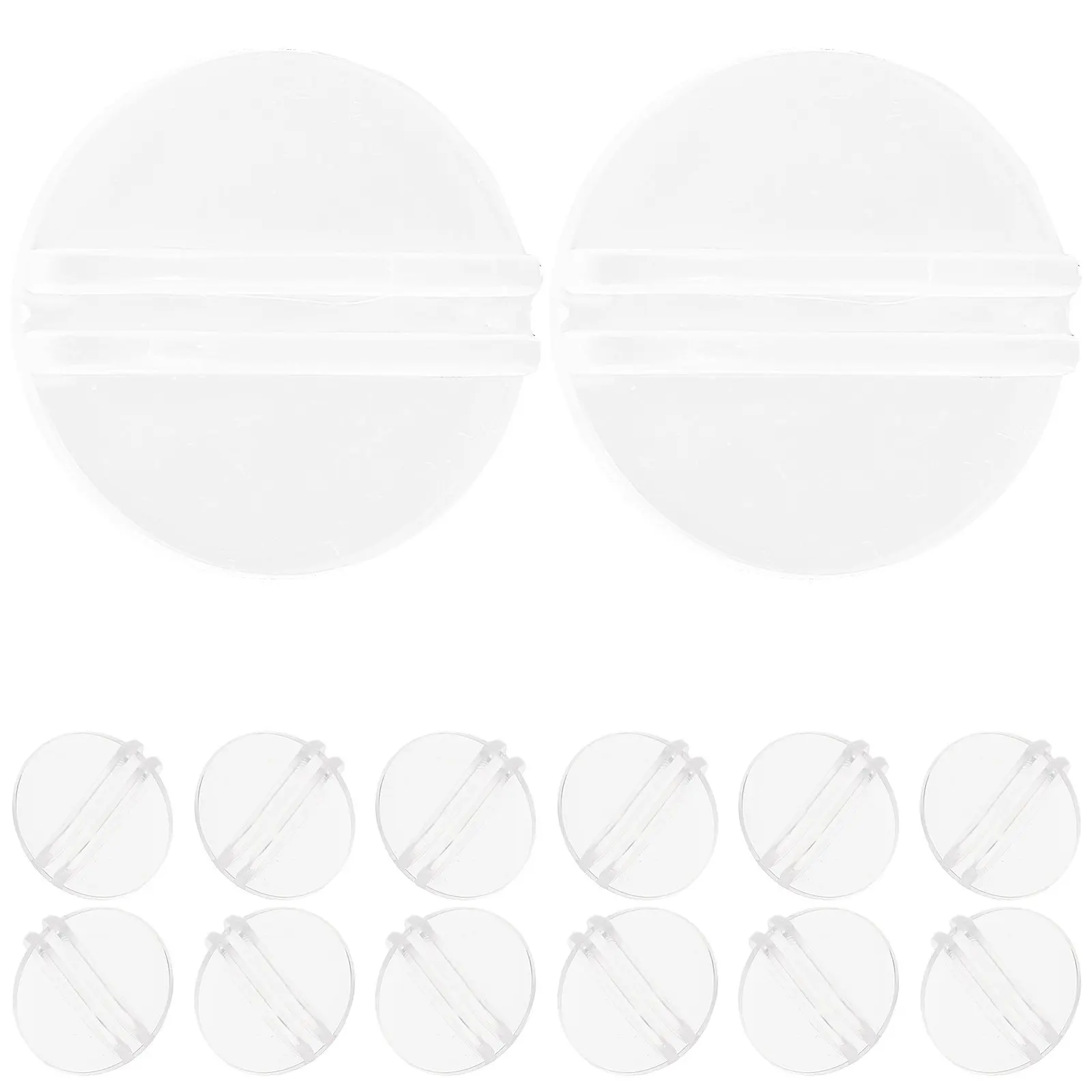 

50Pcs Plastic Card Holders Paper Clip Game Pieces Business Card Stand Office Desk Organizer Display Holder Game Pieces