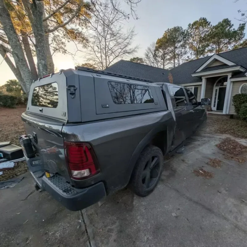 

Truck Canopy Ram 1500 Topper Hardtop Waterproof Steel Sports Rear Trunk Cove JAC T9 HUNTER