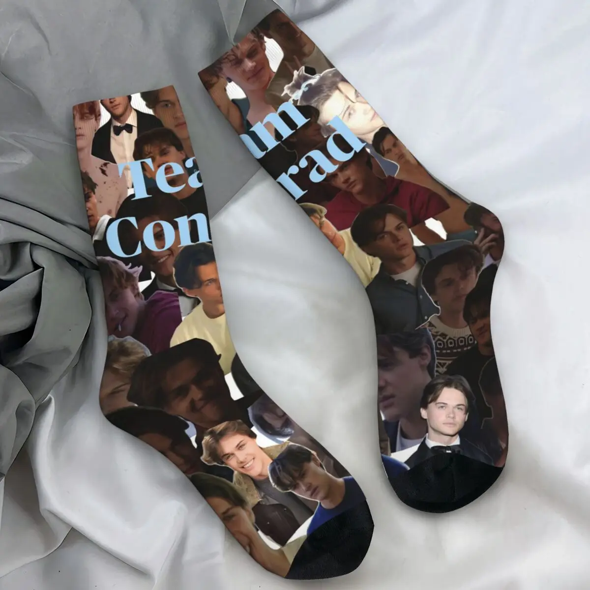 TSITP الصيف تحولت جوارب جميلة كونراد فيشر الجوارب غير رسمية الخريف المضادة للانزلاق الجوارب زوجين الدراجات الجوارب المريحة