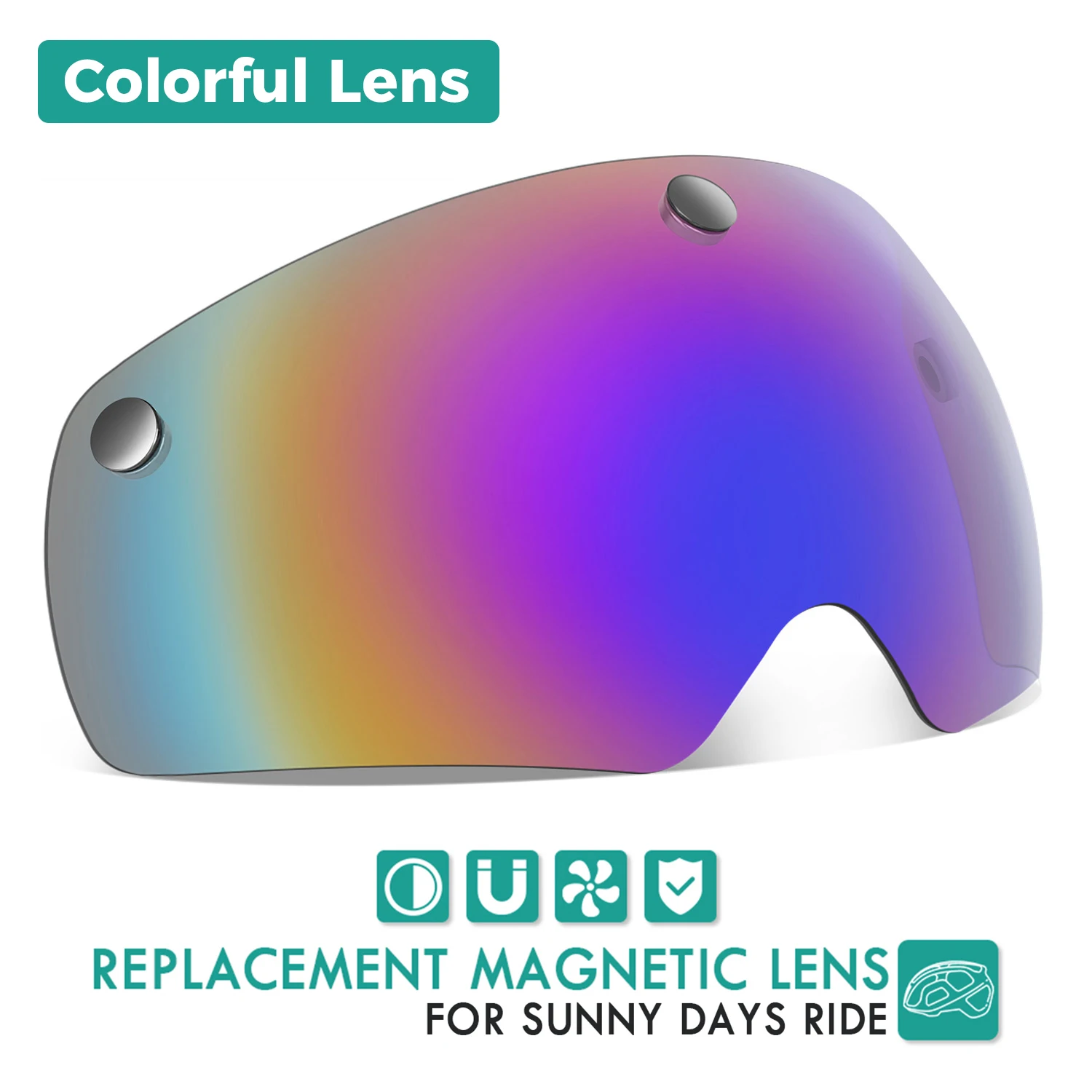 VICTGOAL Fahrradhelm Selbsttönende Gläser Magnetische Gläser Fahrradauge Polarisierte Brille UV400 Sportbrille MTB Rennrad Zubehör für Herren 6