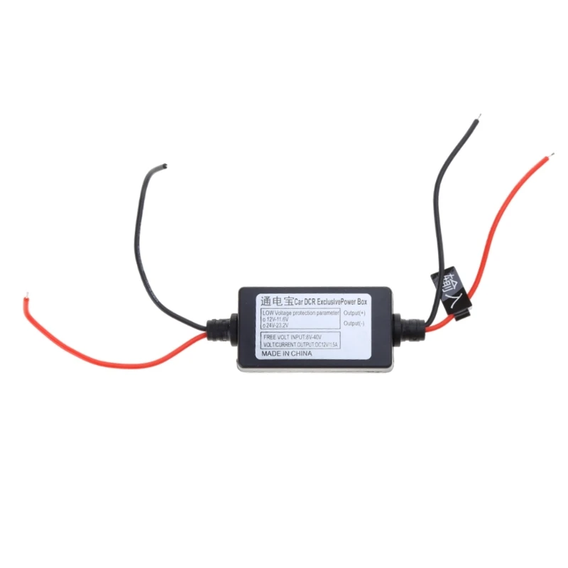 Bộ chuyển đổi khối đầu cuối dây 24V sang 12V Bộ chuyển đổi bước xuống 1.5A cho xe tải