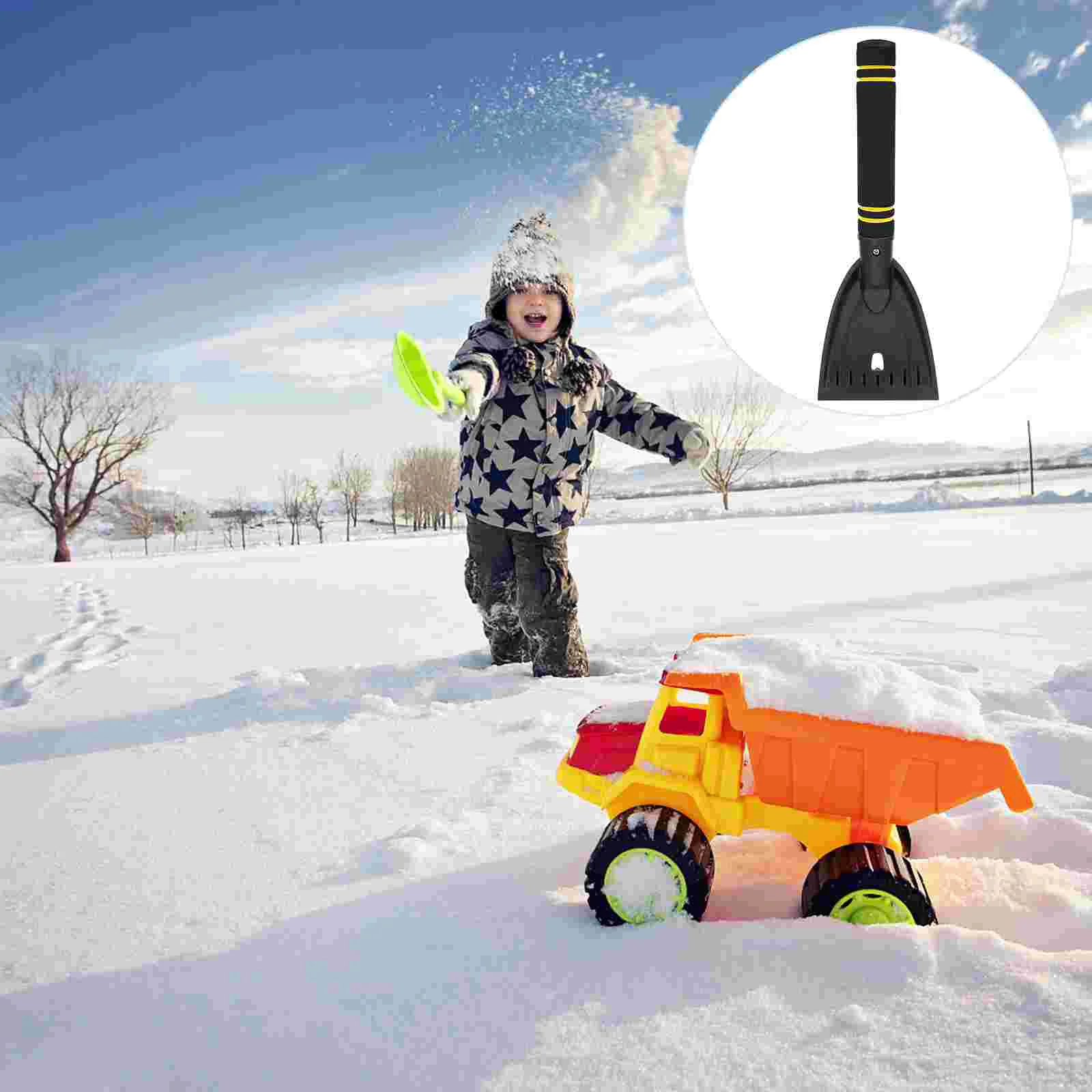 

Snow Cleaning Tools Ice Scraper Winter Deicing Combos Multipurpose Automotive Removing Supplies