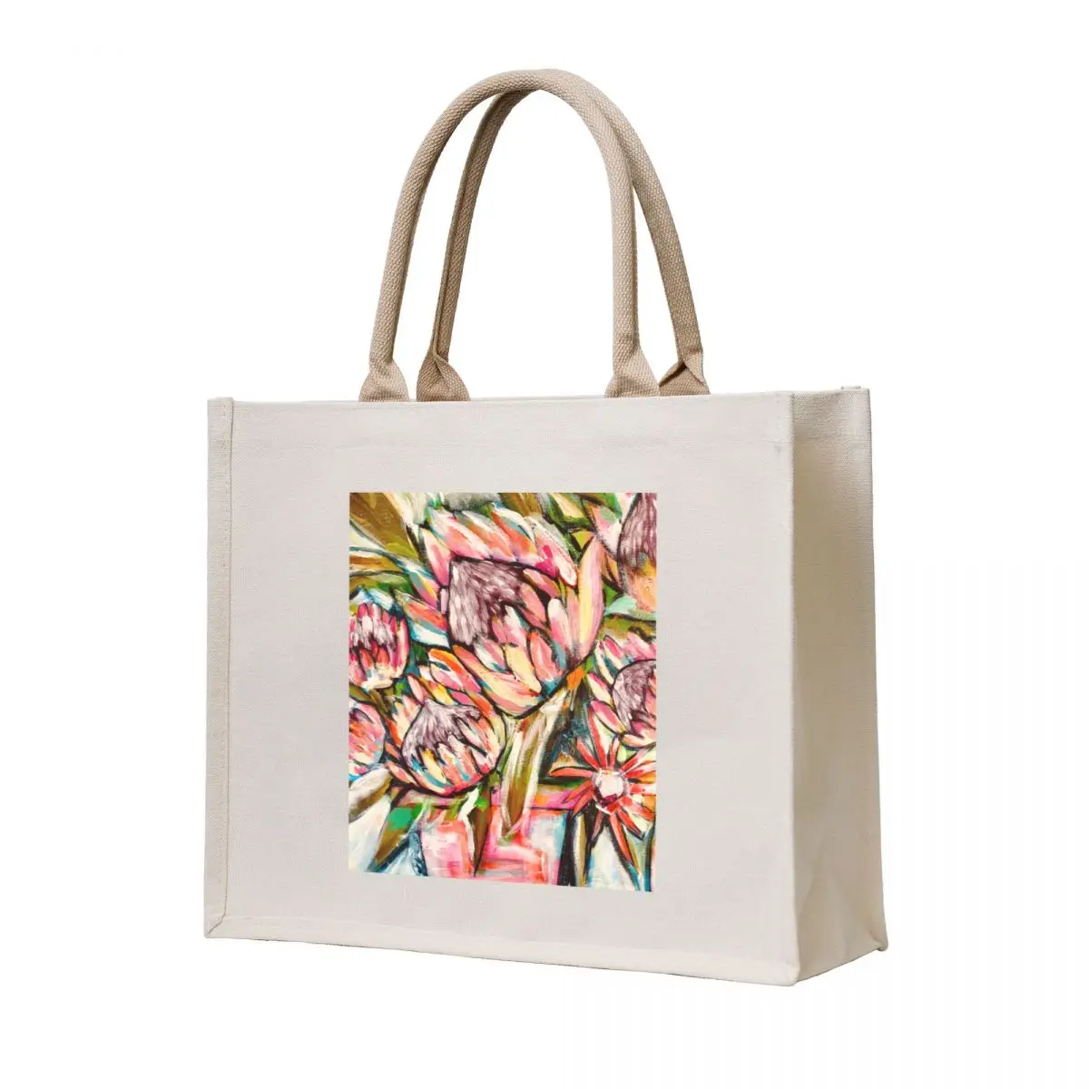 

Protea in the Light Tote Bag shopping trolley bag Portable shopping bag Women's handbag