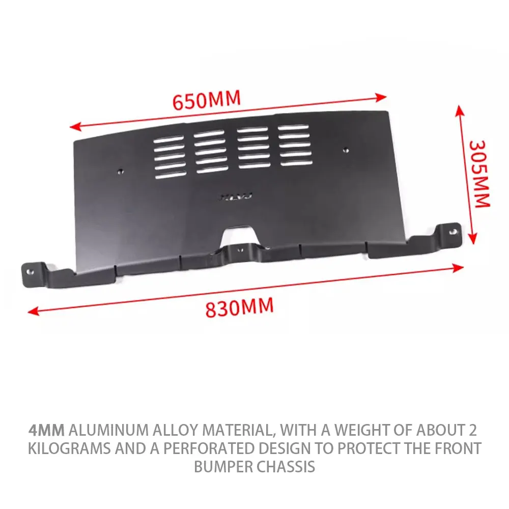 Engin Protection Cover Black Under Guard Skid Plate Guard Accessories Jetour Traveller 2023 2024