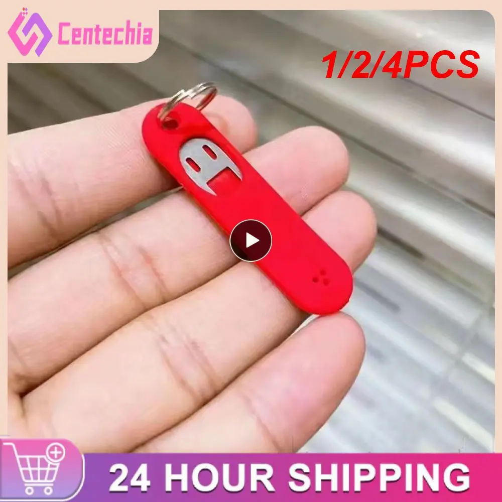 Anti-perdido Sim Card Eject Pin Needle com Estojo de Armazenamento, Ejetor Universal do Telefone Móvel, SIM Card Tray Opener, 1 Pc, 2 Pcs, 4Pcs