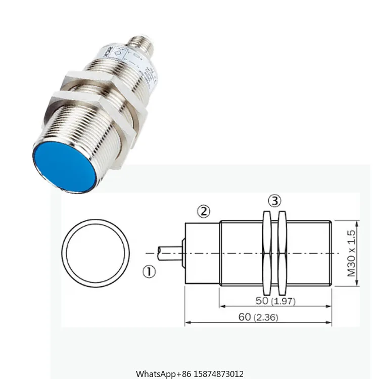 IM30-20NPS-ZW1  an inductive proximity sensor is actuated by SICK