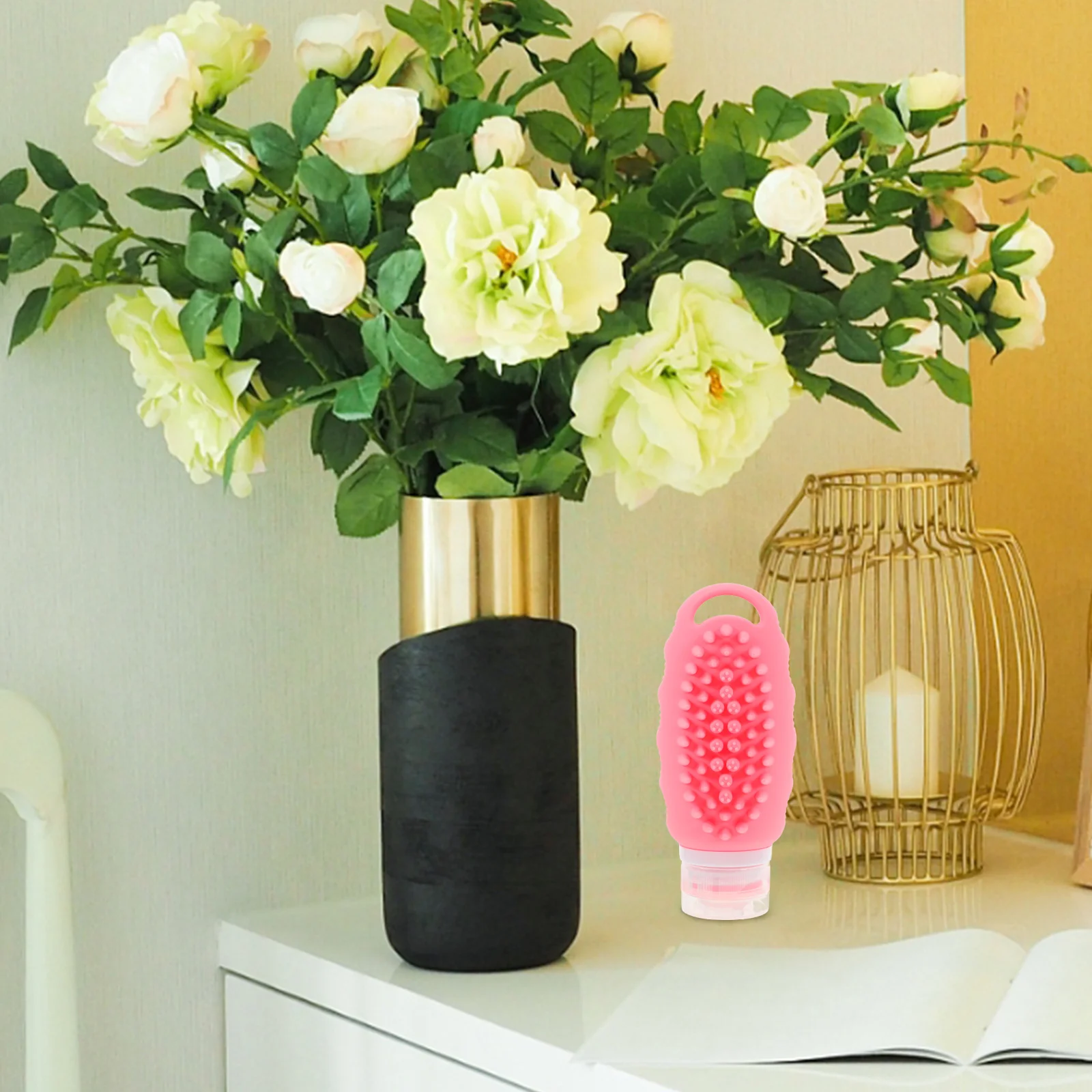 

Refillable Silicone Travel Bottles Empty 90Ml Portable Toiletry Containers Leak Proof Shampoo Dispensing Storage