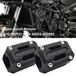 For QJ SRT800 SRT900 900X 800SX 800SRT SRT800X SRT600SX Accessorie Motorcycle Engine Guard Bumper Protector Crash Bar Block