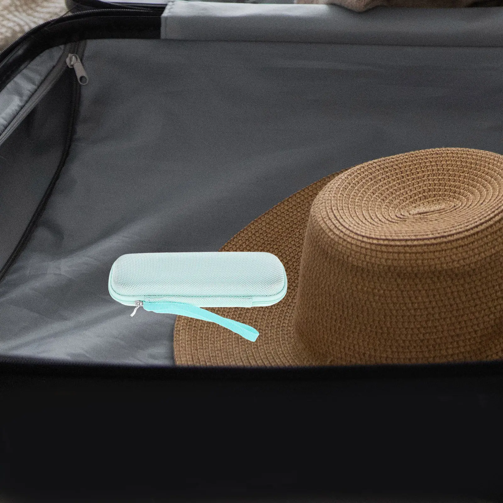 

Дорожный футляр для электрической зубной щетки, жесткий чехол, светло-зеленый, портативный органайзер для зубной щетки, сумка-держатель для хранения дорожных аксессуаров