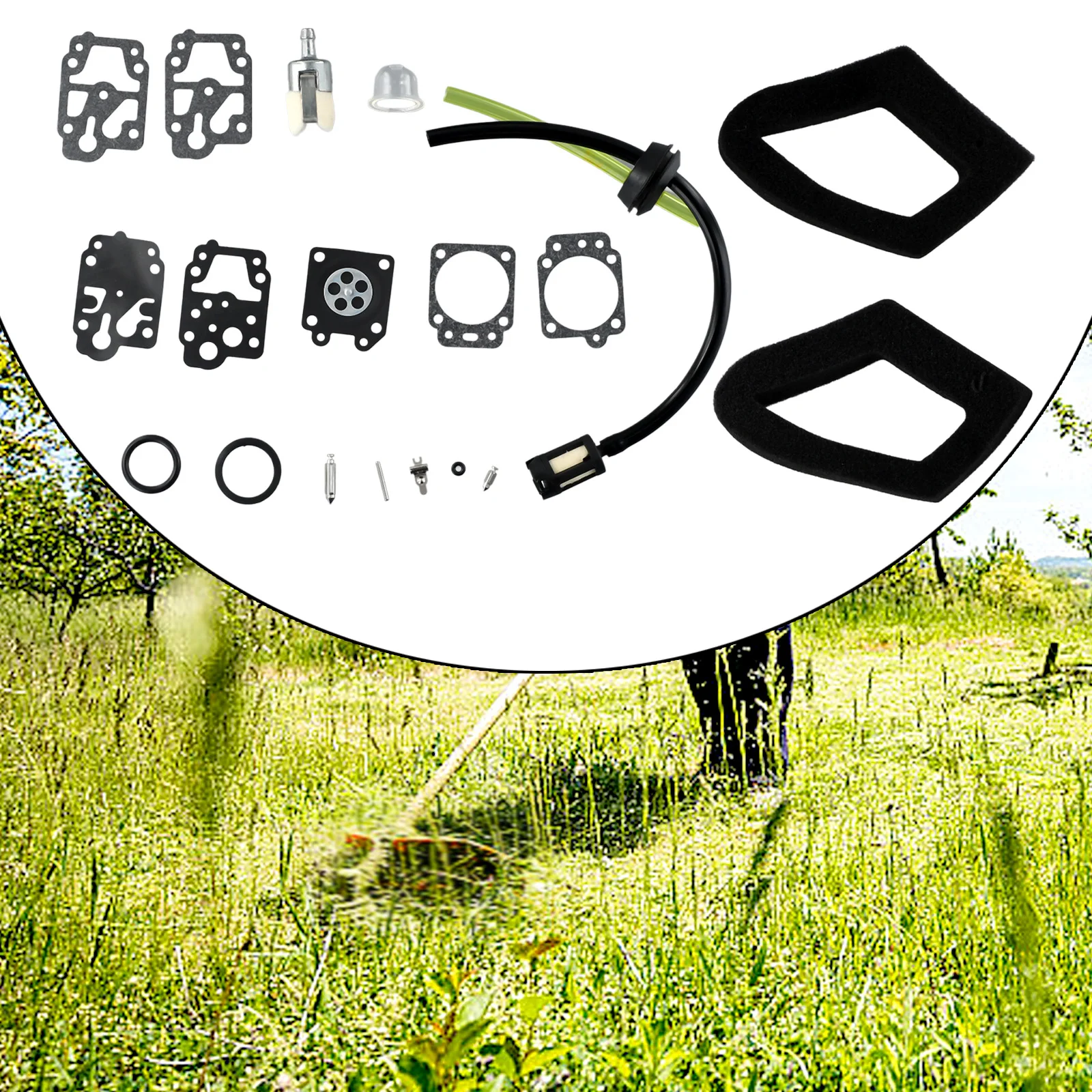 

Air Filters Carburetor Kit Air Filters For HONDA Fuel Line Kit GX25 Spare Gaskets High Quality Easy To Install