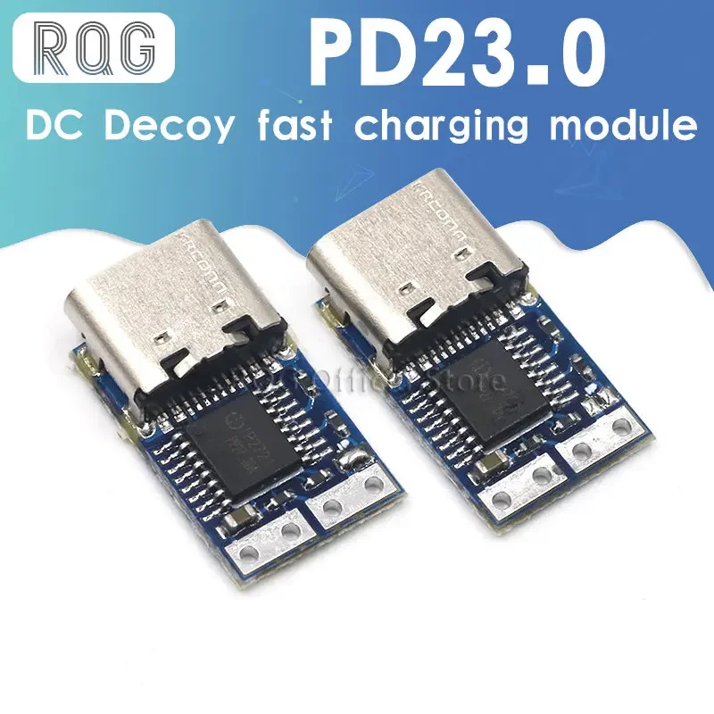 PD decoy module PD23.0 to DC DC trigger extension cable QC4 charger 9V 12V 15V 20V