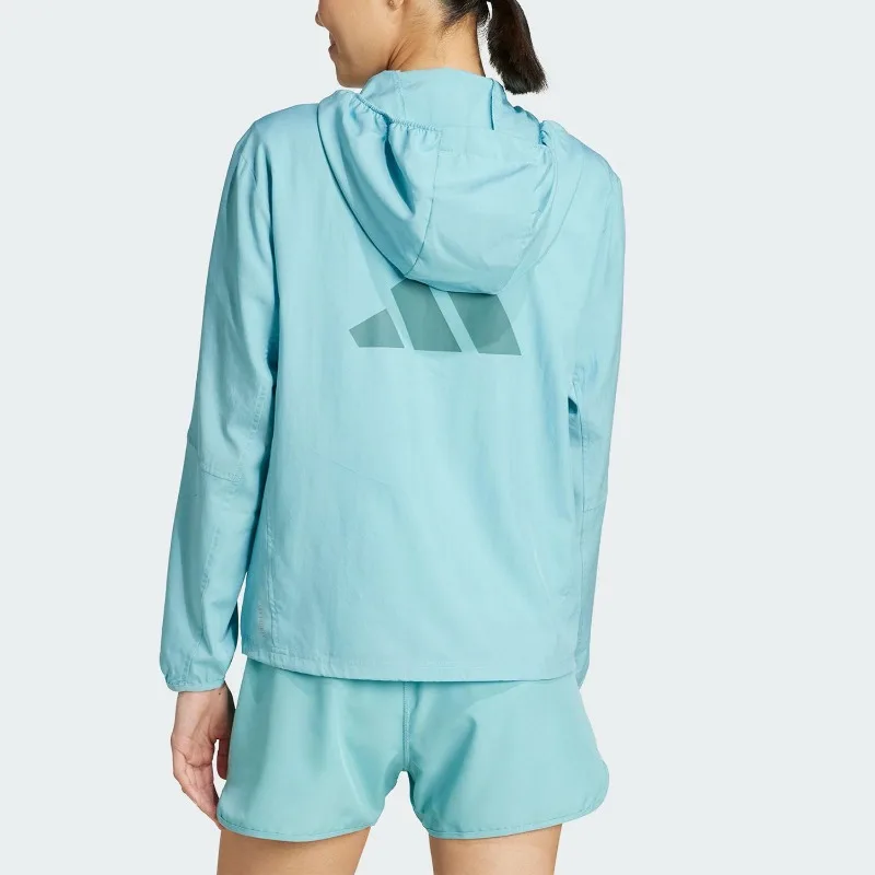 Adidas RUN IT JACKET Women's Hooded Running Jacket JM5745