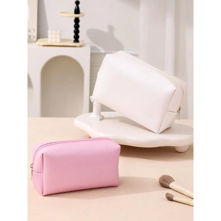 1pc Minimalist Travel Makeup Bag, Toiletry Bag, Cosmetic Organizer, Portable Outdoor Travel Toiletry Bag, Fashion Handbag, Dail