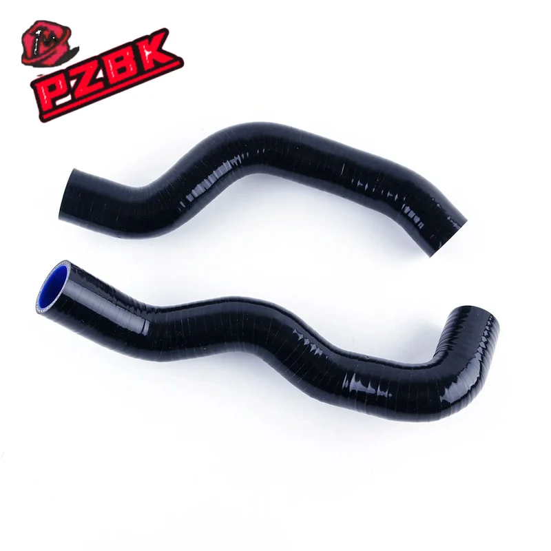 2PCS For Nissan Tiida Versa HR16DE 1.6L 2004-2012 Silicone Radiator Coolant Hose Pipe Kit 2005 2006 2007 2008 2009 2010 2011