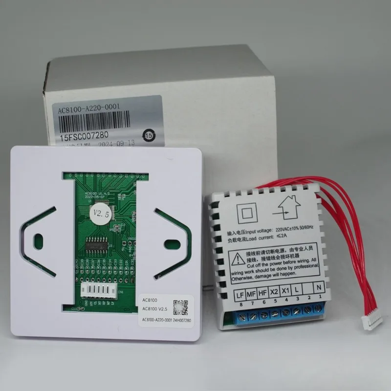 LCD Digital Fan Coil Thermostat Smart Multi Control Temperature Panel Adjustable Wind Speed Regulator Replacement Controller