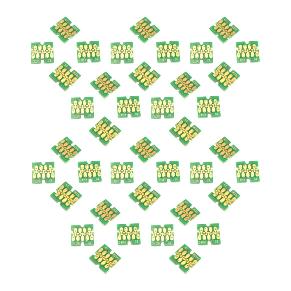 

10sets T741X T7411 -T7414 Cartridge Chip For Epson SureColor F6000 F6070 F6200 F6270 F7000 F7070 F7100 F7170 F7200 F7270 Printer