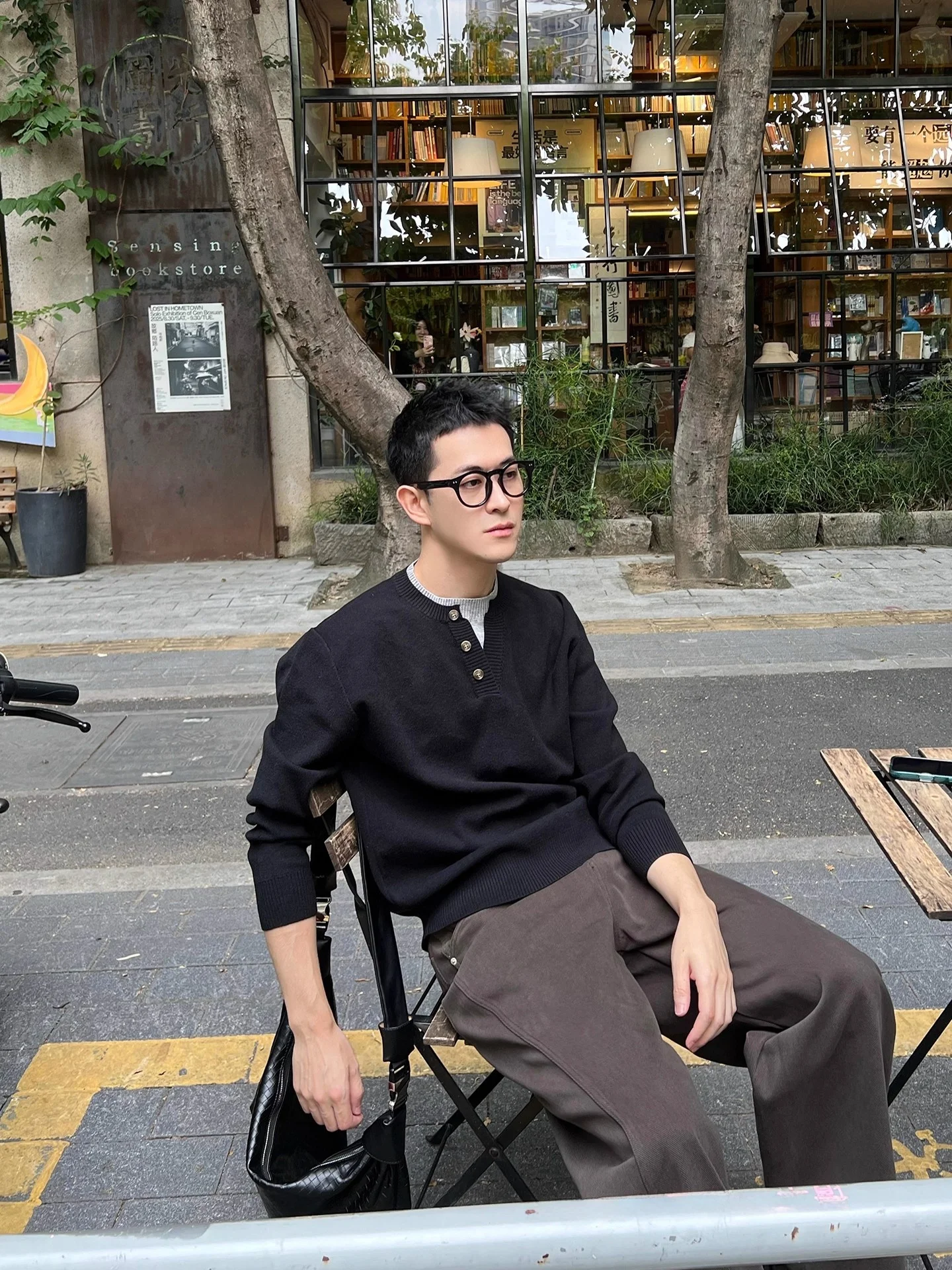 

Ni Tian Мужской повседневный трикотаж с воротником Генри Внутренняя одежда Топ Корейский Sle Осень Зима Новая мода Теплый средний вес Цвет