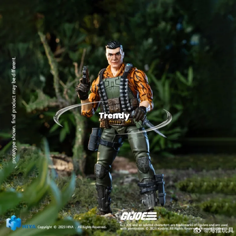 

[Приходьте] Haiya HIYA 1/18 Спецназ GIJOE Tiger Power Flint подвижная кукла, коллекция игрушек в подарок