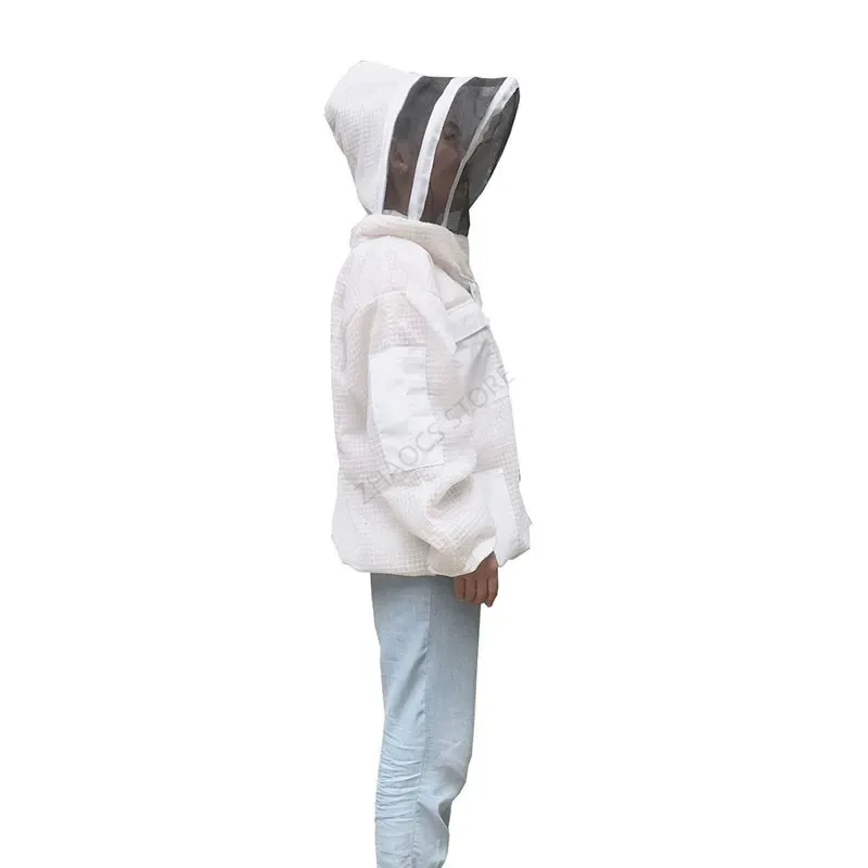 Beekeeping Suit Beekeeper Jacket Air Breathable Clothing Anti Bee Suit Apiculture Equipment Jacket Beekeeping Supplies