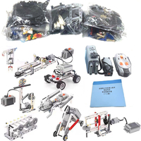 520pcs MOC Educational and Dacta RC Program 9686 Building Blocks Set Compatible lego Wedo DIY STEM Kids Brick Robotics Toy Gifts