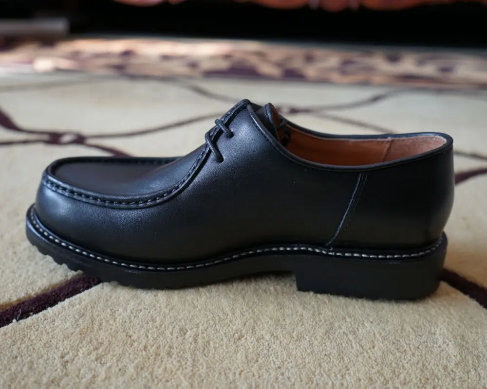 

Уличные мужские туфли дерби в стиле ретро, новые британские лоферы, туфли-кенгуру из натуральной кожи