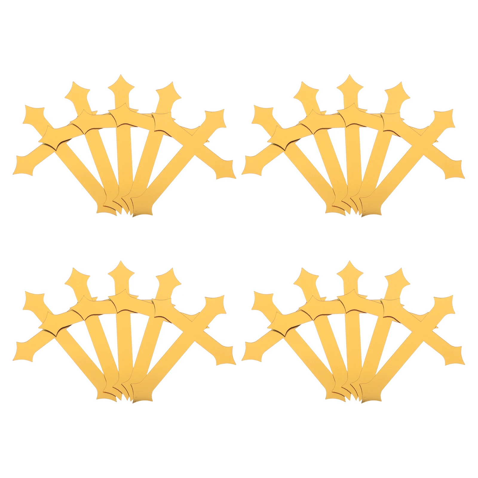 

20 Pcs Christening Party Decorations Birthday Cake Inserted Ornaments Cupcake Toppers