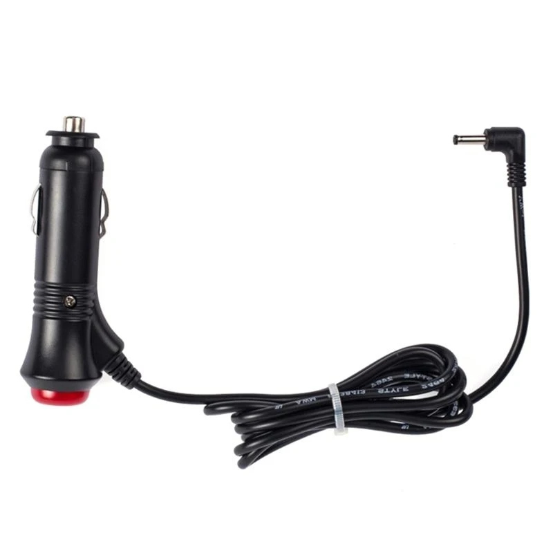 Powerful 3.5x1.35mm Car with On/Off-Button Auto Power Supply Cable Power Outlet Converter Wire 100cm/300cm