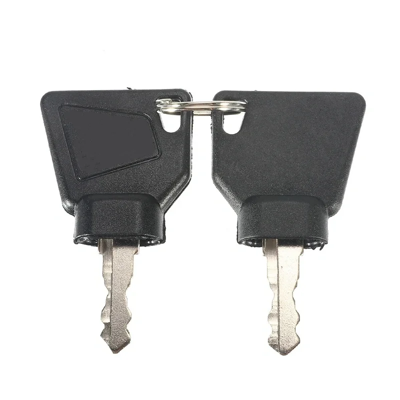 One Pair Ignition Start Key Switch Starter For JCB 3CX Machine Excavator Digger Replacement Parts