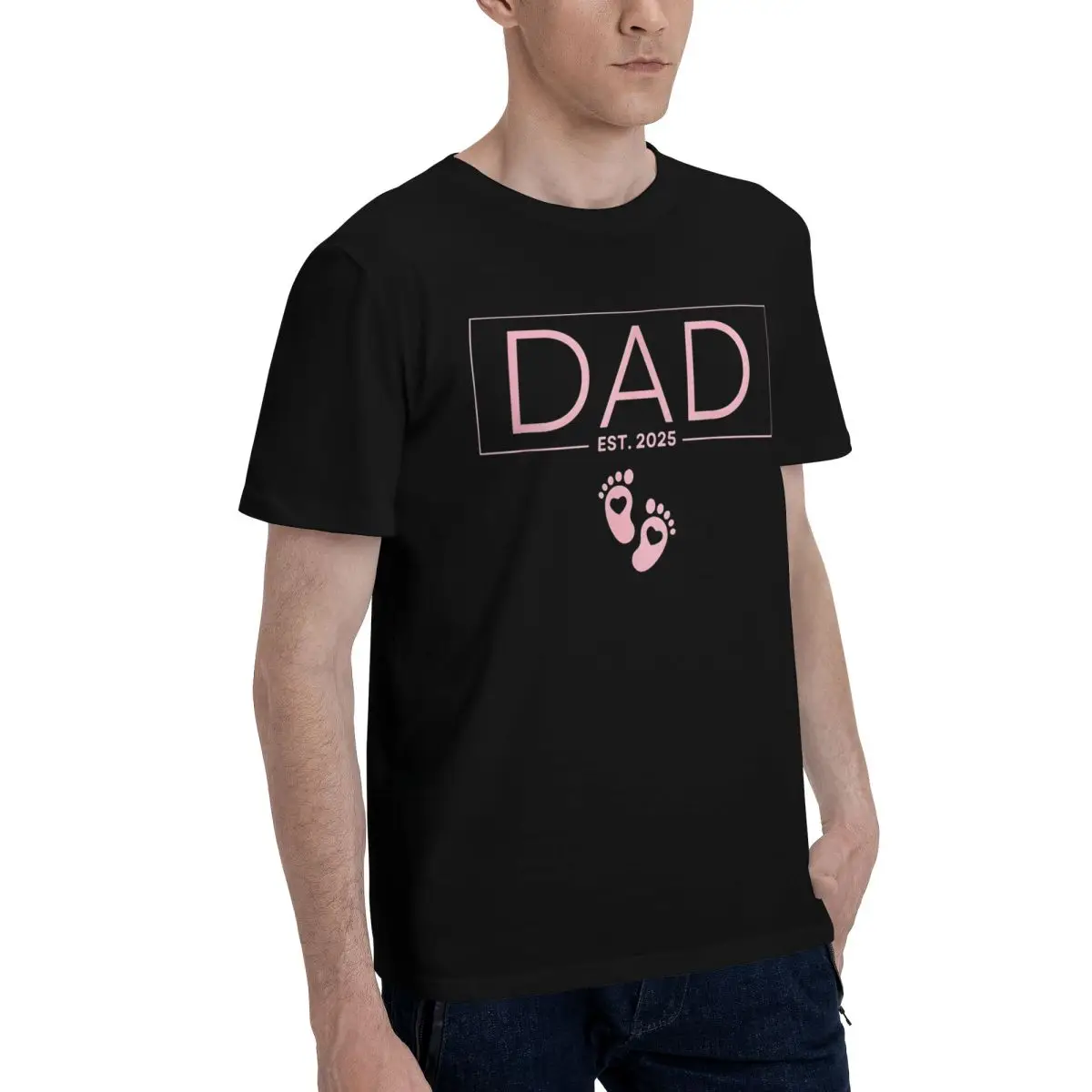 Movement DAD EST 2025 Baby Feet Top tee Championship premium Vintage Travel USA Size