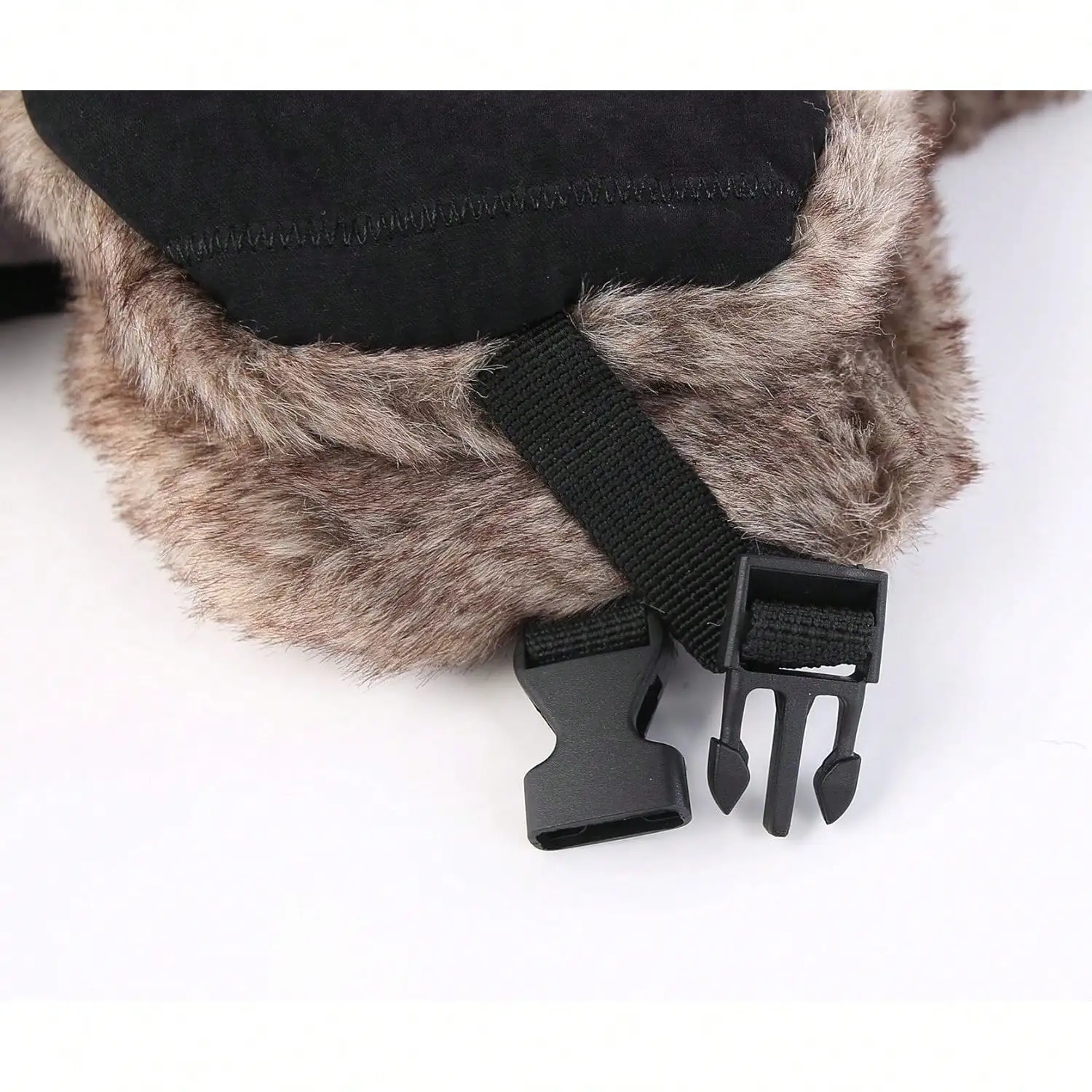 Connectyle الرجال جندي الصياد قبعة قبعات الشتاء الدافئة مع قناع الوجه القابل للإزالة إيرفلابس فو الفراء الصيد قبعة من أوت دور