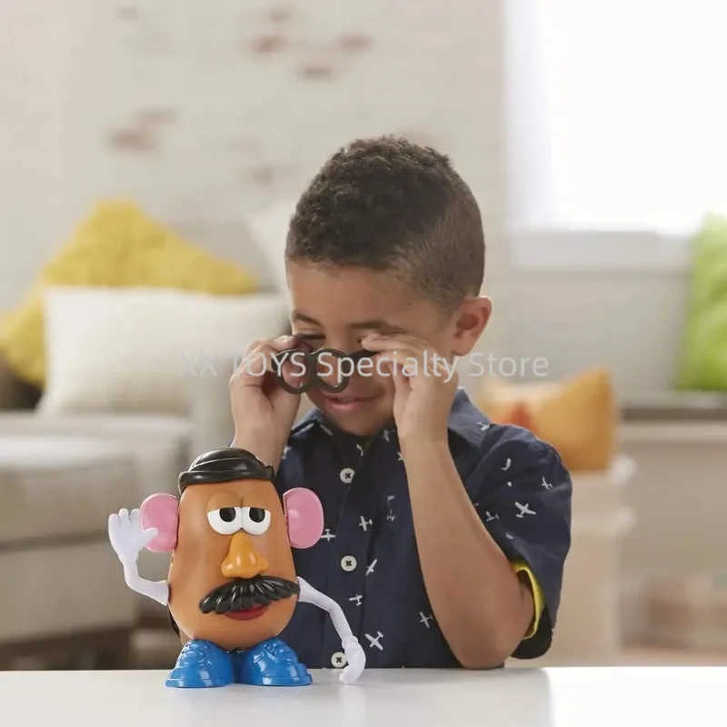 Original Disney Pixar Toy Story 4 Mr Potato Head Buzz Lightyear Woody Version Action Figure Collection Assembled Educational Toy