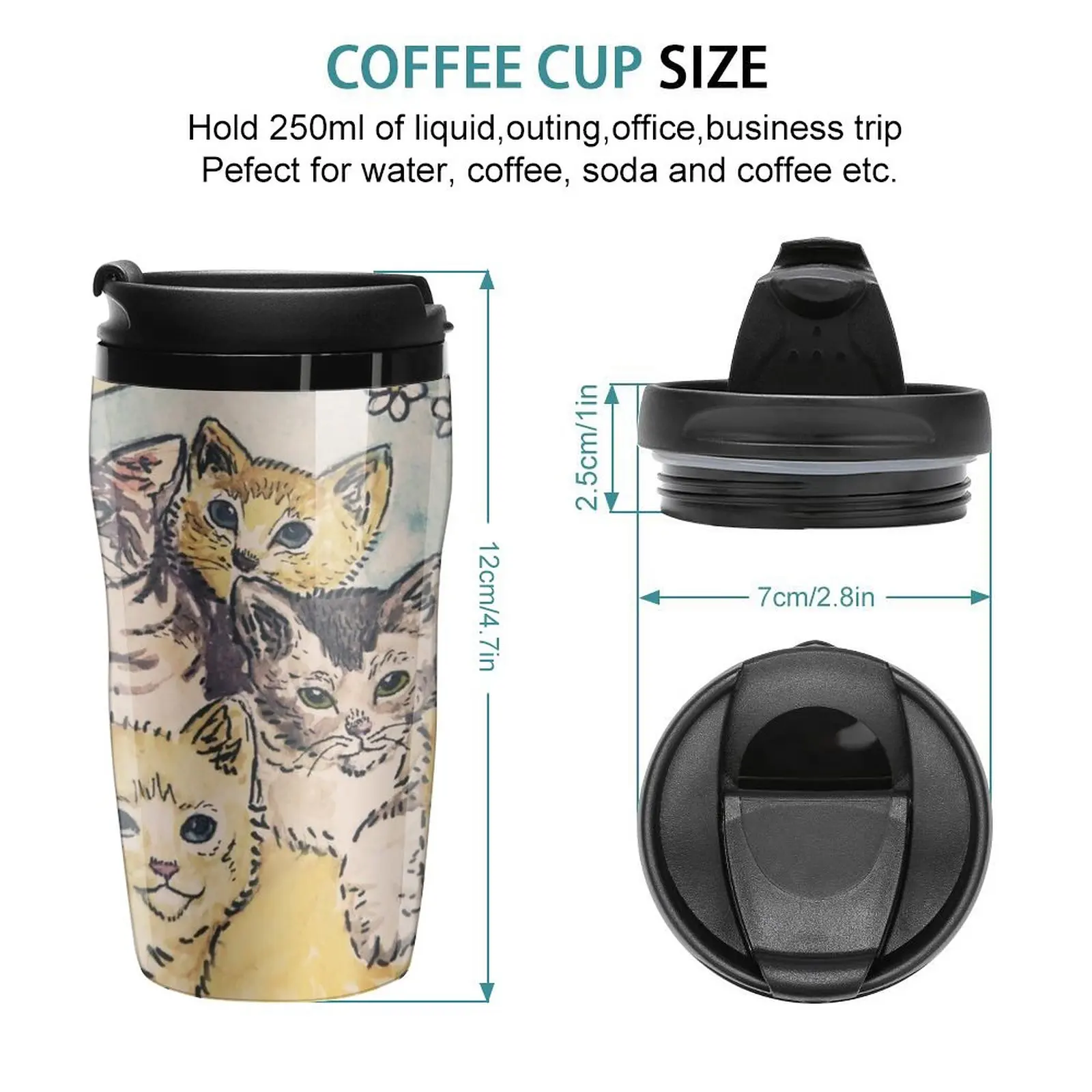 New Cats Against Cat Calls ORIGINAL (SEE V2 IN MY SHOP) Travel Coffee Mug Coffee And Tea Teaware Cafes