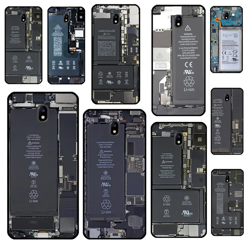 motherboard Circuit board Case For Samsung J3 J5 J7 J510 J310 J330 J710 J1 2016 2017 J4 J6 Plus J8 2018 Back Cover