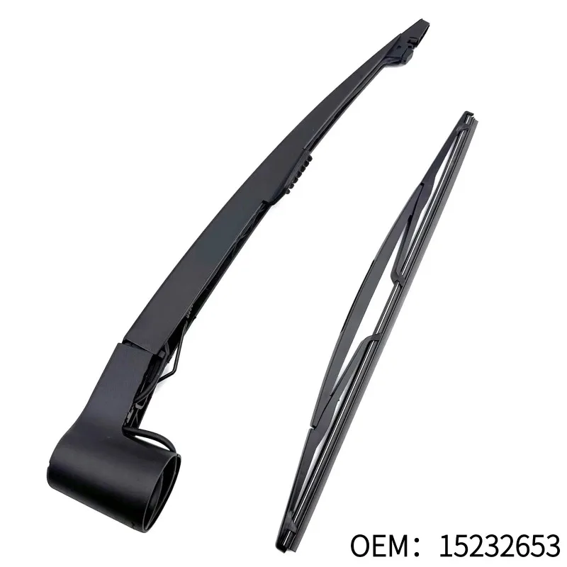 15232653 Rear Wiper Blade Arm Assembly Compatible with 2007-2009 GMC Envoy Back Window Windshield Wiper Kit