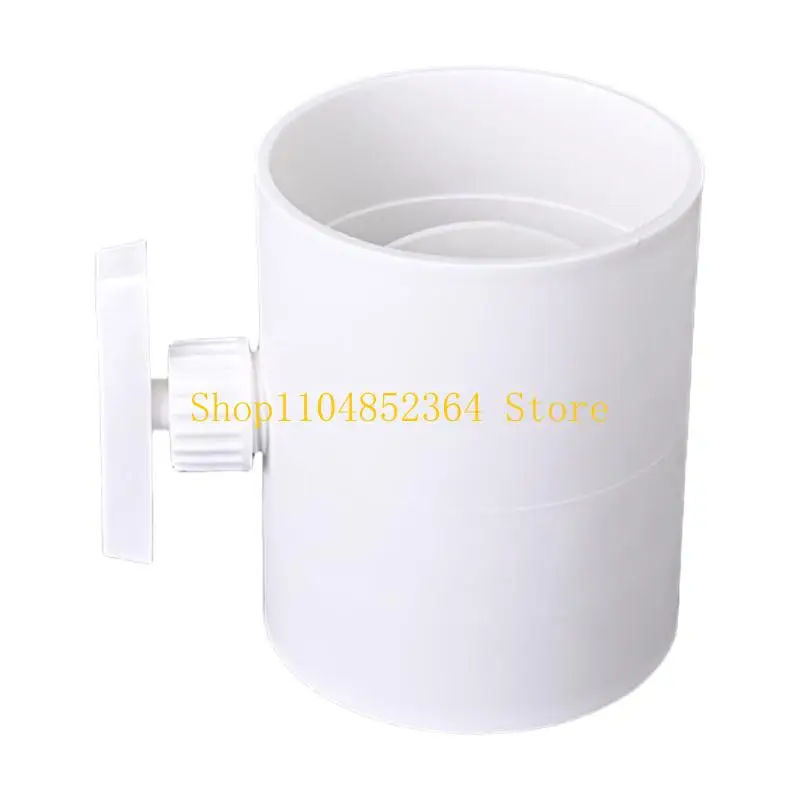 652F قناة التهوية عالية التهوية اليدوية منظم الهواء القابل للتعديل صمامات التحكم في تهوية البلاستيك ل HVAC #2