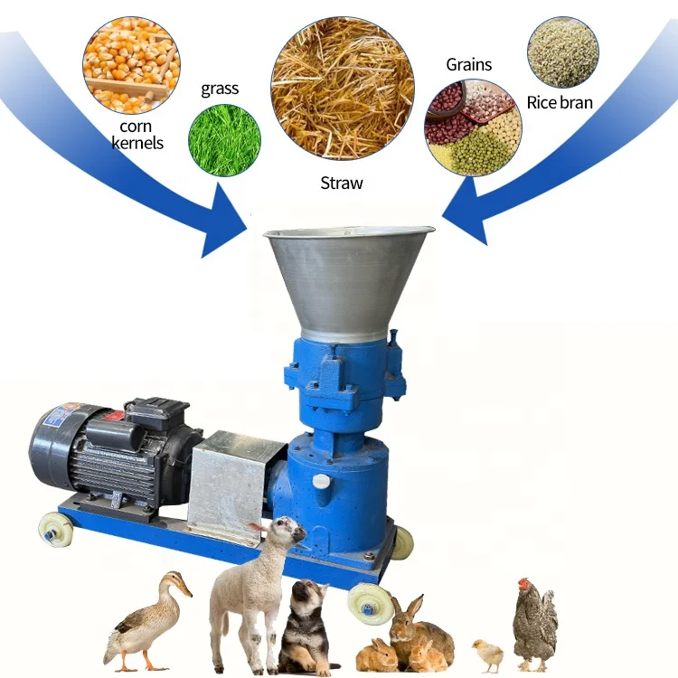 

Cheap Farm Equipment Animal Pellet Feed Making Mill Machine for Poultry Chicken Feed