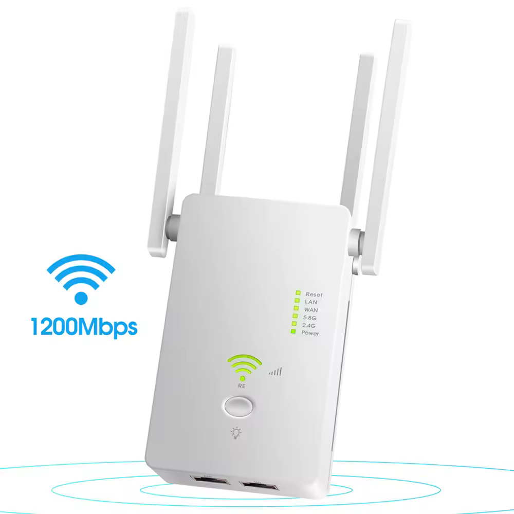 Ac1200 drahtloser 5g wifi extender/router/ap dual band repeater booster signal 802.11ac long range 1200mbps wifi access point Products on AliExpress