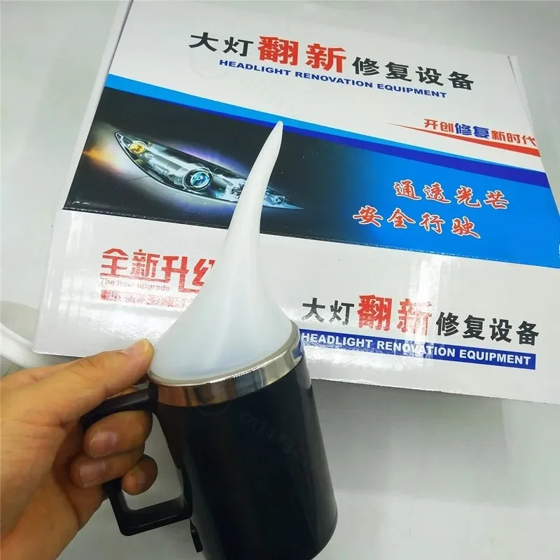 Car Headlight Restoration Repair Tool Kit Liquid for Yellowing Scratches Removal Auto Light Lens Refurbishing Maintenance