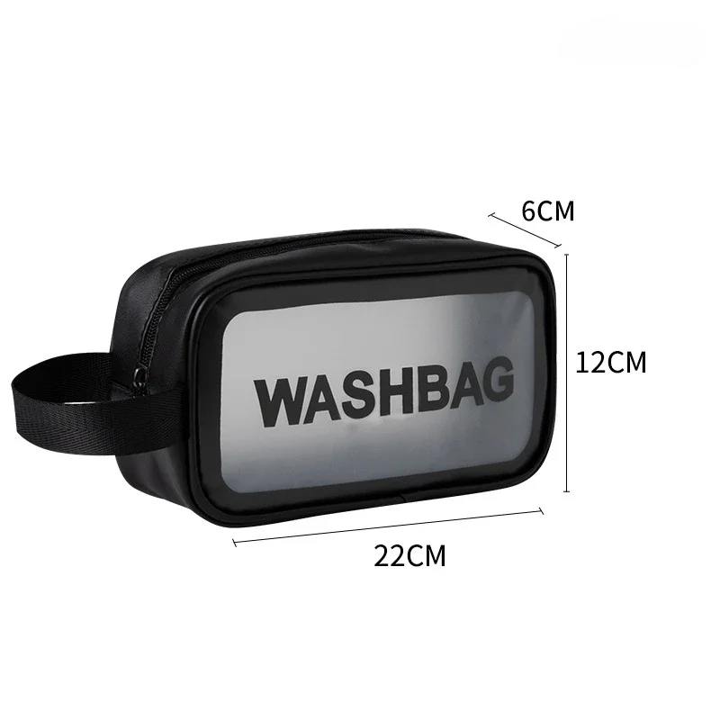 

PU Women Travel Storage Bag Cosmetic Bag Makeup Bag Travel Organizer Bags Waterproof Washbag Transparent Cosmetic Cases Toiletry