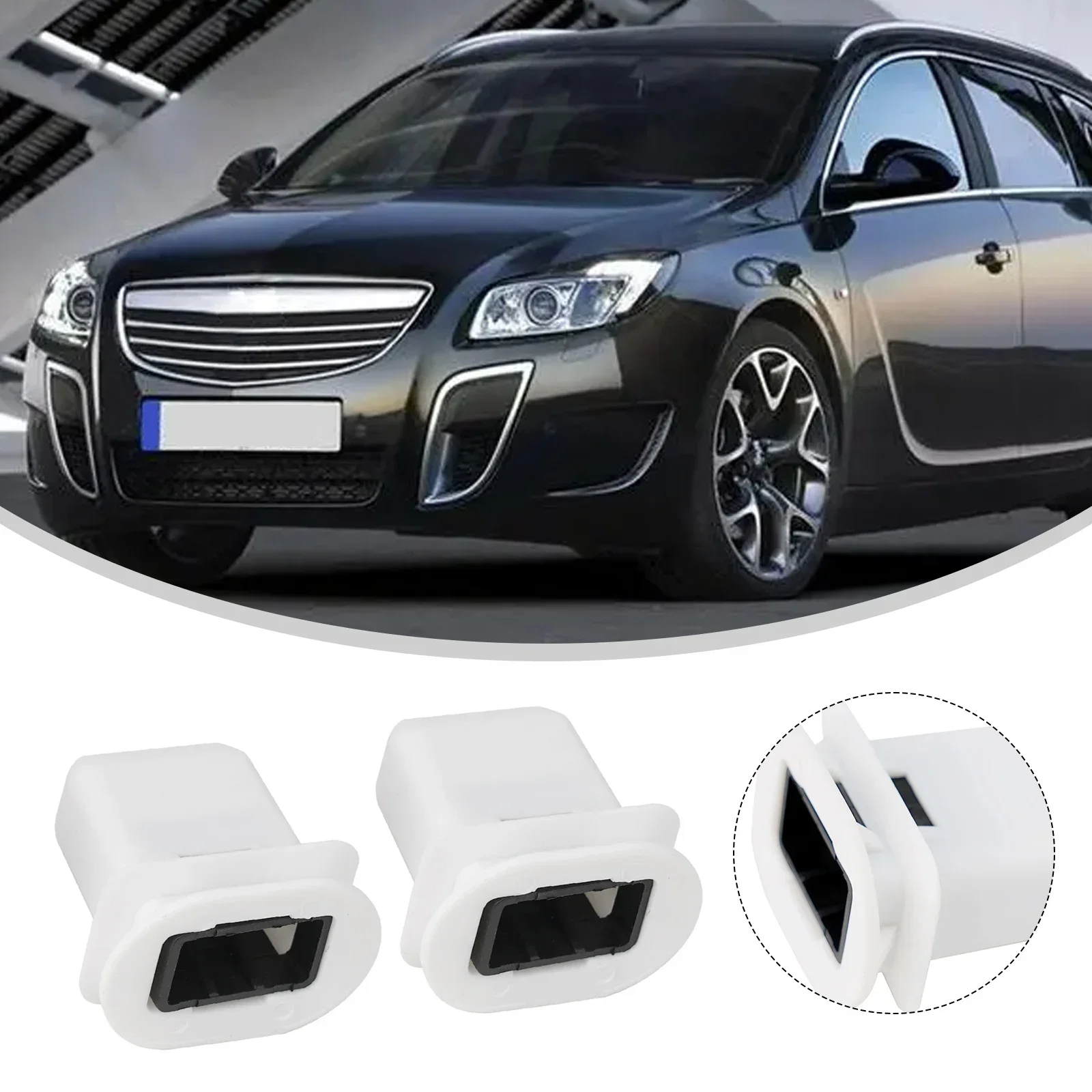 Car Accessories Plastic White Black Car Rear Seat Frame Cushion Pad Retaining Bracket Fits For Vauxhall Insignia A & B New