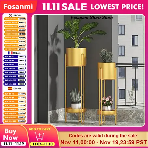 Modern Plant Stand Metal Indoor Outdoor Flower Shelf Floor Standing Balcony Living Room Decor For Pothos Iron Art Display Rack