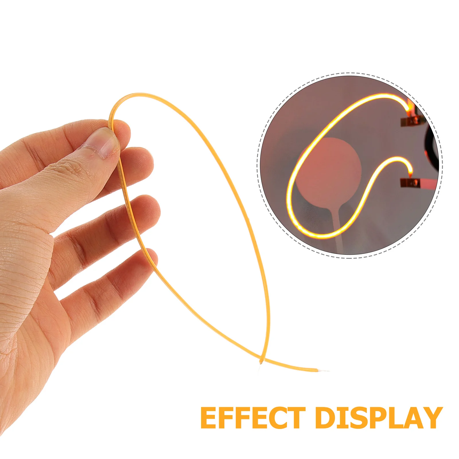 

6pcs Led Filament Parts Warm Light Flexible Soft Replacement For Repair Bulb Diode Lamp Fixture Retro Wall Sconce Home Lighting