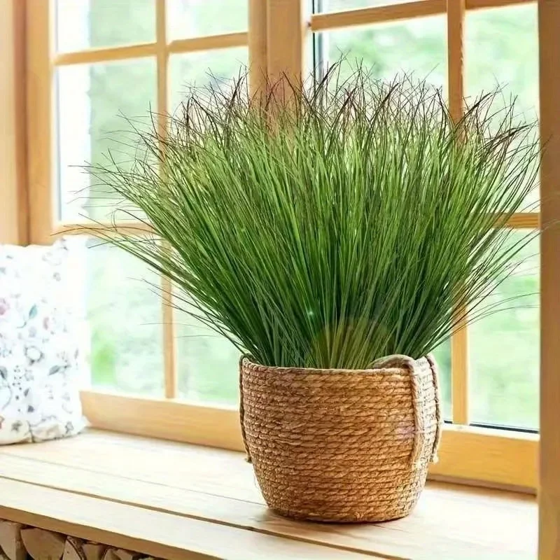 Planta Artificial de Cebolla de Plástico, Vegetación Artificial para Decoración de Interiores y Exteriores, Hogar y Jardín, Decoración de Verano y Navidad