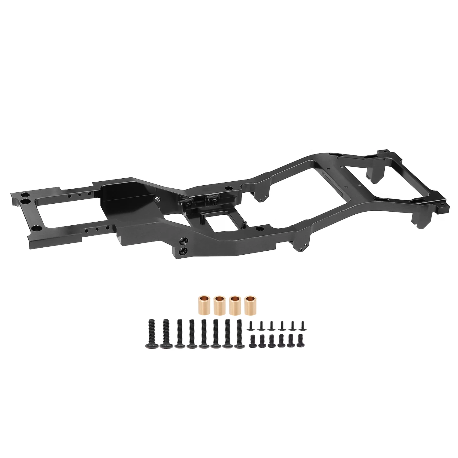 MN82 Pro MN82S Metalen Auto Chassis Frame Body Voor 1/12 MN82 LC79 RC Auto Geïntegreerde Frame Modificatie Aluminium Upgrade Onderdelen