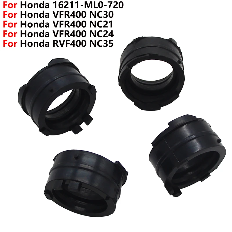 

Motorcycle Carburetor Interface Adapters Intake Manifold For Honda VFR 400 VFR400 NC21 NC24 NC30 RVF400 NC35 16211-ML0-720