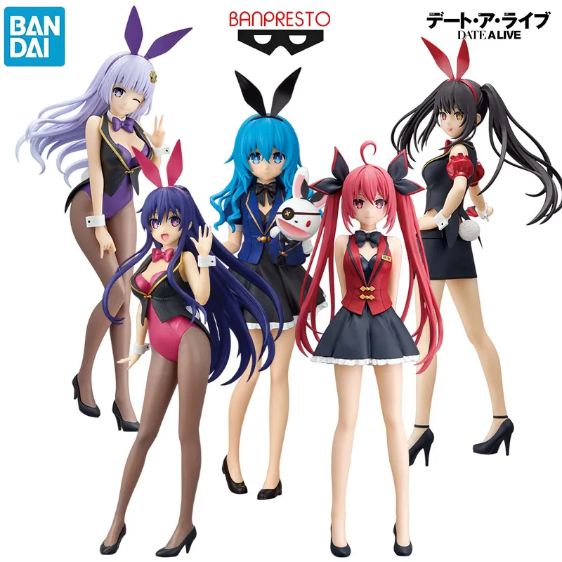 

In Stock Bandai Genuine GLITTER&GLAMOURS DATE A LIVE Yatogami Tohka Anime Character Christmas Gift Collection Action Toys Model