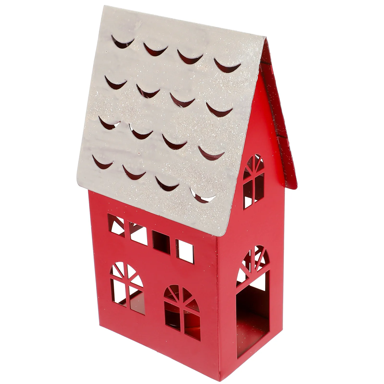 

Holder Iron Snow Home Stand Xmas Decor Table Centerpiece For Home Wedding Party Desktop Ornament